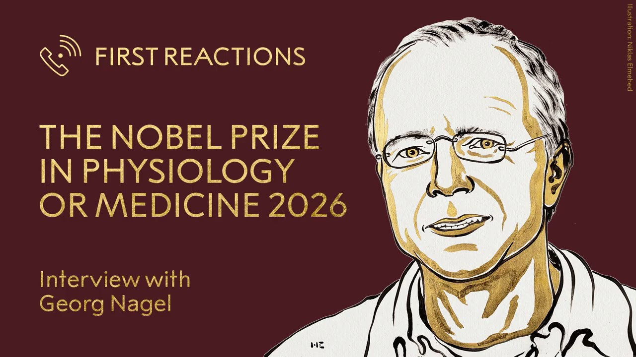 First reactions | Georg Nagel, Nobel Prize in Physiology or Medicine | telephone interview