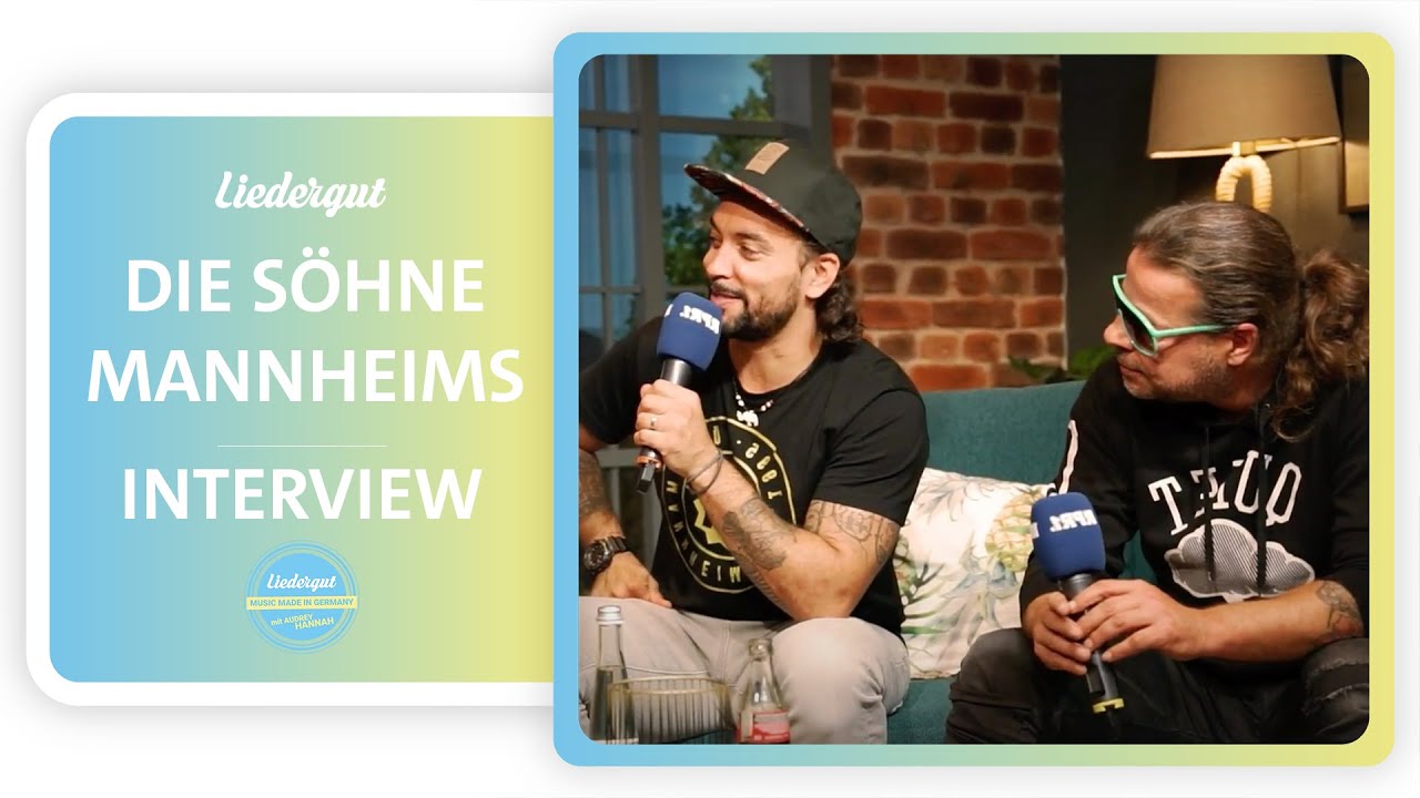 Die Söhne Mannheims im Liedergut Interview - Neue Single, neues Projekt, neue Söhne