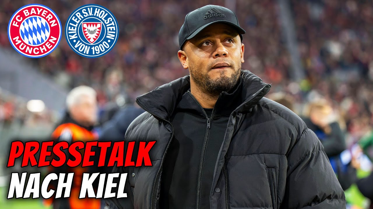 Pressetalk nach FC Bayern - Holstein Kiel | Bundesliga
