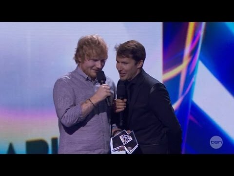 James Blunt tells Ed Sheeran he 'got herpes' after stealing beer