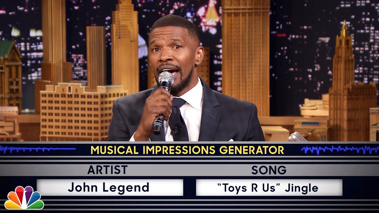 Jamie Foxx bei "Wheel of Musical Impressions"