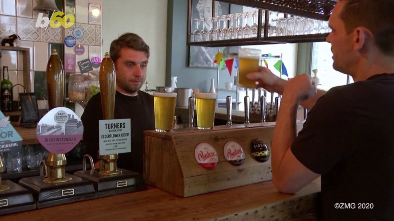 Cheers! Two Friends Spend Coronavirus Lockdown in a Pub With Free Beer