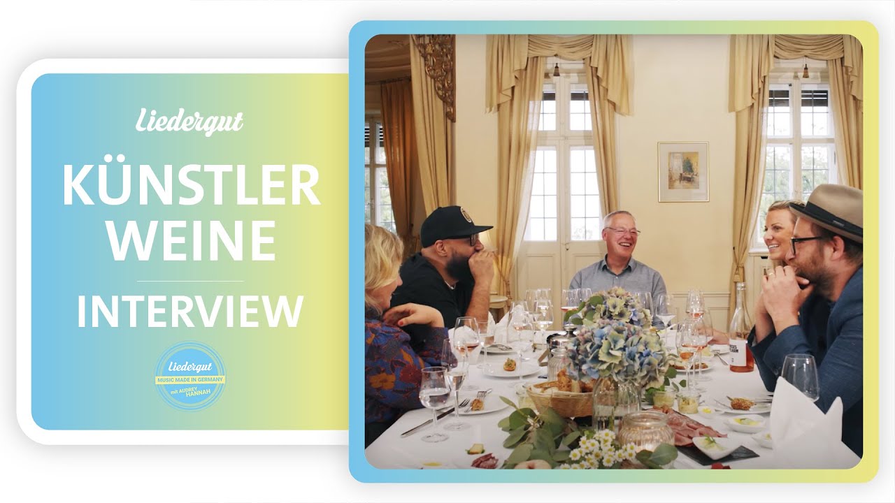 Liedergut Künstlerweine mit Gregor Meyle, Annett Louisan & Moses Pelham