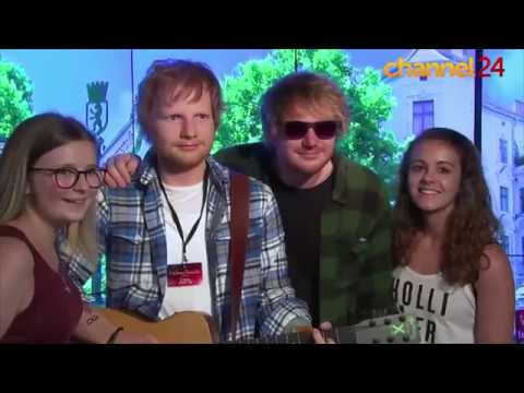 Fake Ed Sheeran fools fans in Berlin