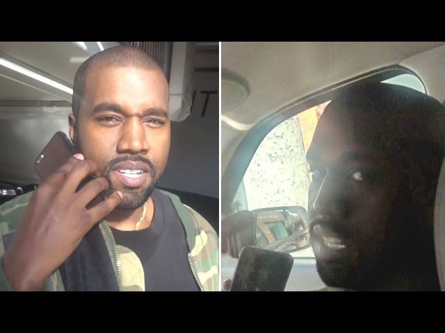 Kanye West Ditches Uber And Gets A Ride From X17!