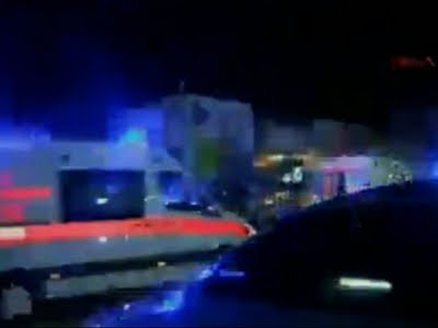 Raw: 2 Blasts at Istanbul Airport Kill 10