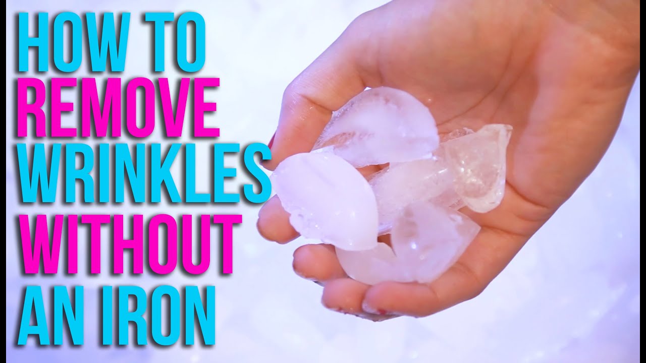 How to Remove Wrinkles Without An Iron