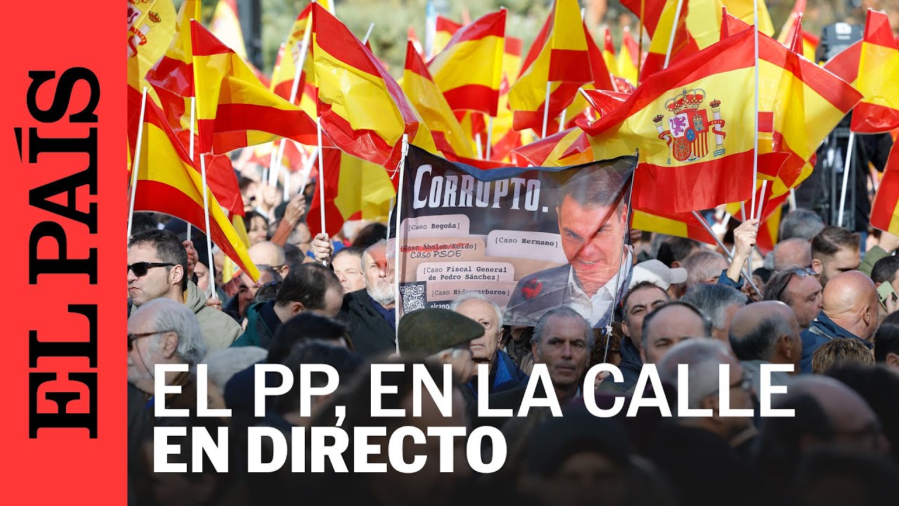 DIRECTO | El PP convoca una protesta en Madrid contra Sánchez tras el ingreso en prisión de Ábalos