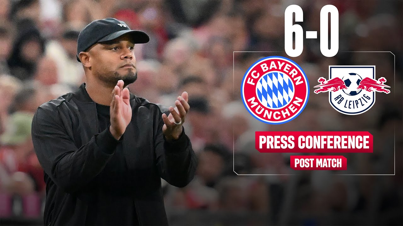 Pressetalk nach dem 6:0 Sieg gegen Leipzig | Bundesliga – 1. Spieltag