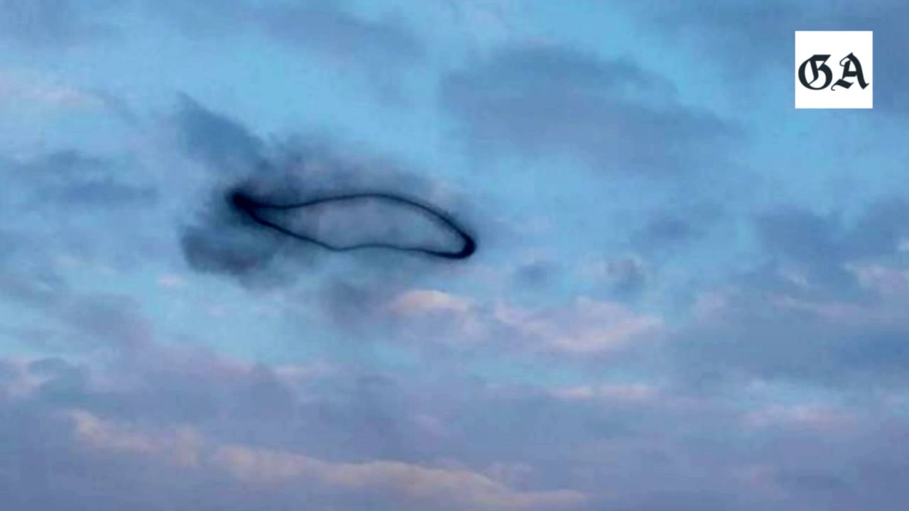 "Schwarzer, rauchender Ring" über Meckenheim