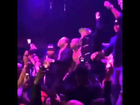 Busta Rhymes Falls Off Stage During Concert