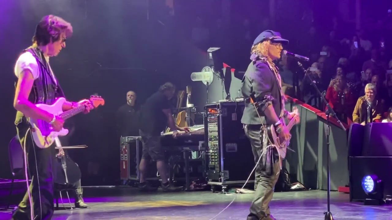 Jeff Beck, Johnny Depp, Royal Albert Hall, 30 May 2022