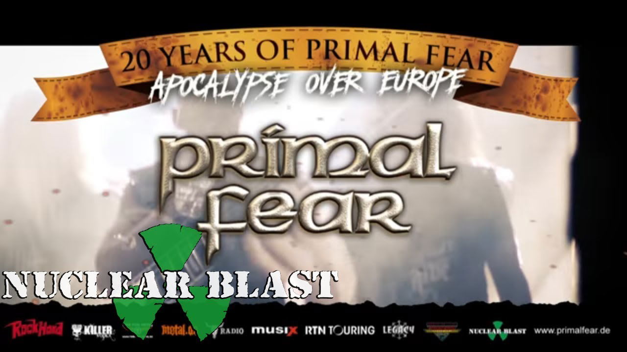 PRIMAL FEAR - Apocalypse Over Europe (OFFICIAL TOUR TRAILER)