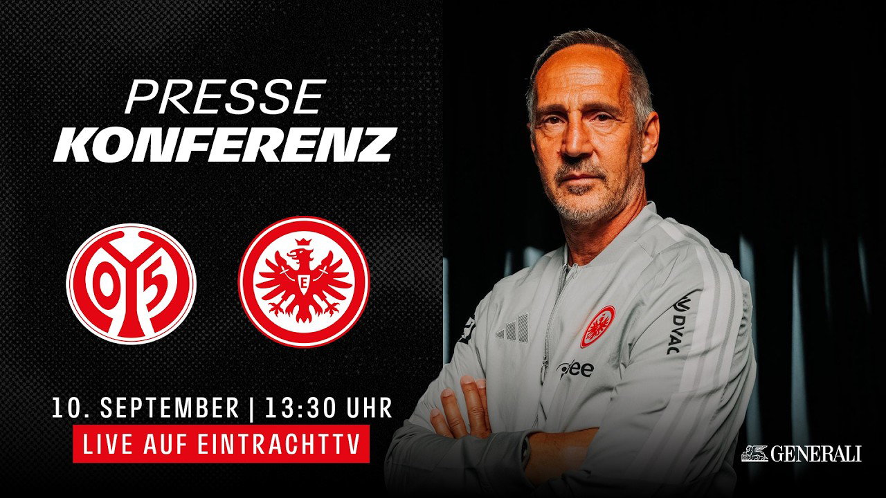 Die Pressekonferenz vor Mainz 05