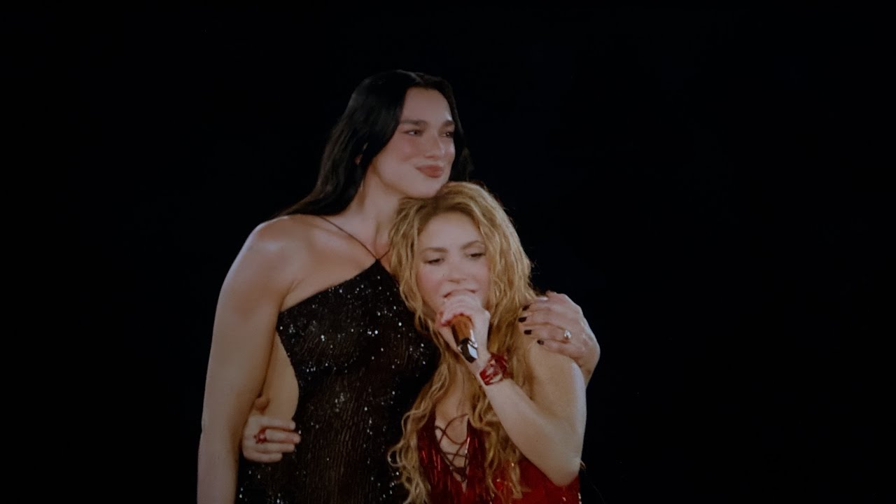 Shakira & Dua Lipa cantan “Antología” EN VIVO en Madrid 