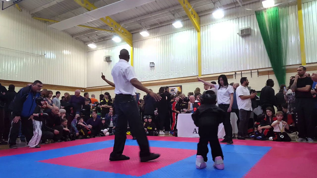 Tyler Ford kickboxing