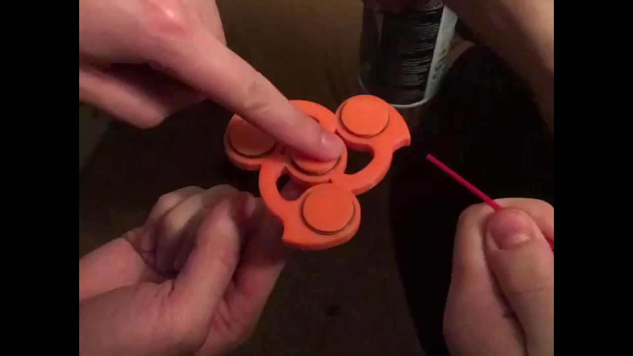 Fidget Spinner + Compressed Air