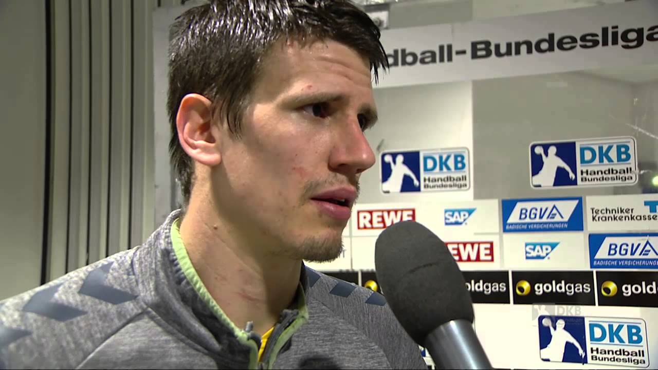 Interviews nach dem Spiel Rhein-Neckar Löwen- GWD Minden