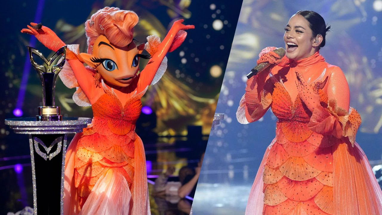 The Masked Singer - Vanessa Hudgens / Goldfish - All Performances and Reveal