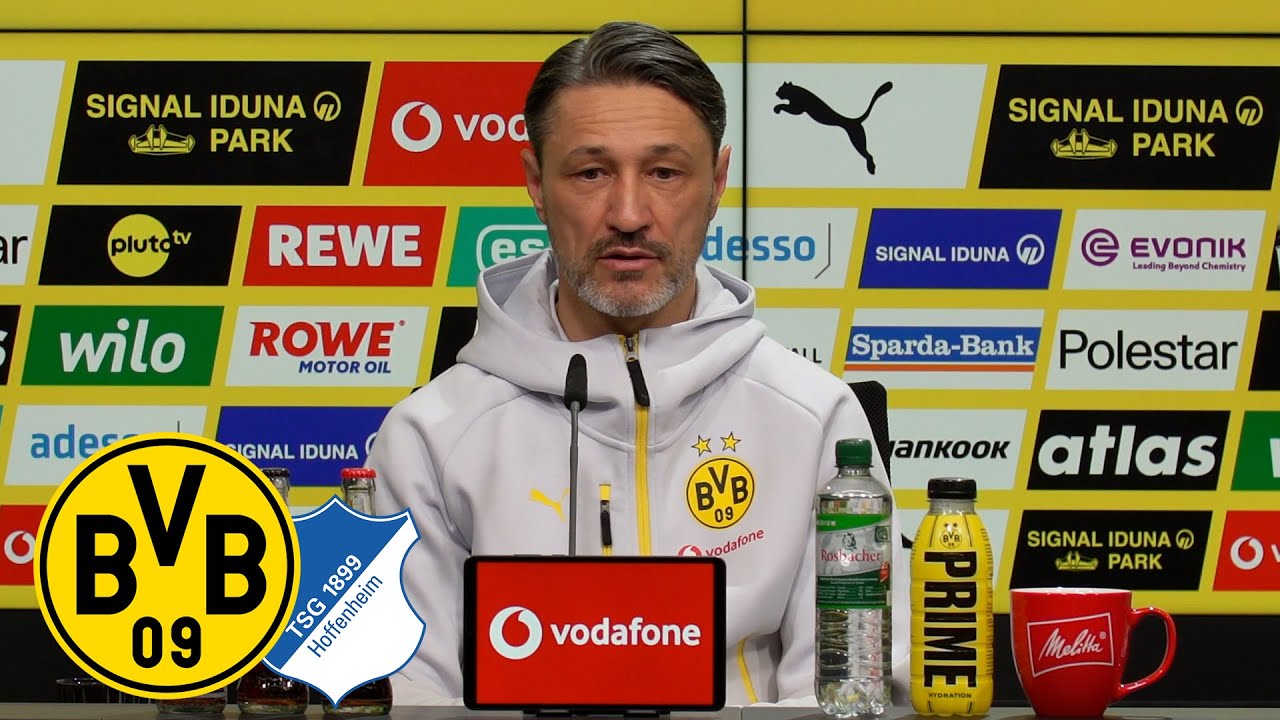 "In dem Bereich müssen wir effektiver werden" | PK mit Niko Kovac | BVB - TSG Hoffenheim