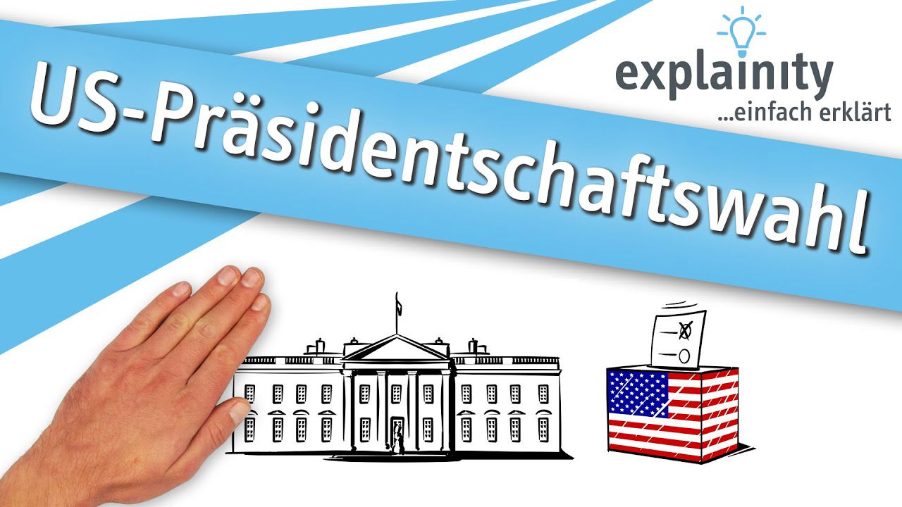 Die US-Präsidentschaftswahl einfach erklärt (explainity® Erklärvideo)