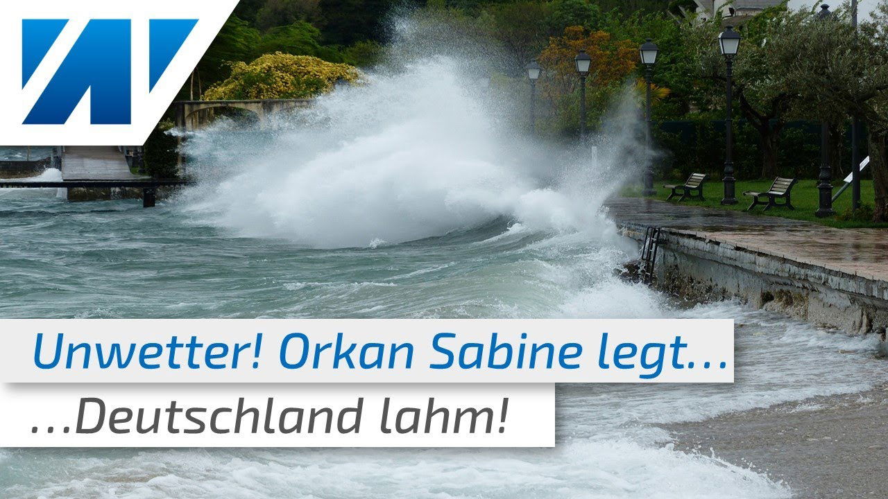 Orkan Sabine legt Deutschland lahm! Wie heftig wird' das Unwetter wirklich?