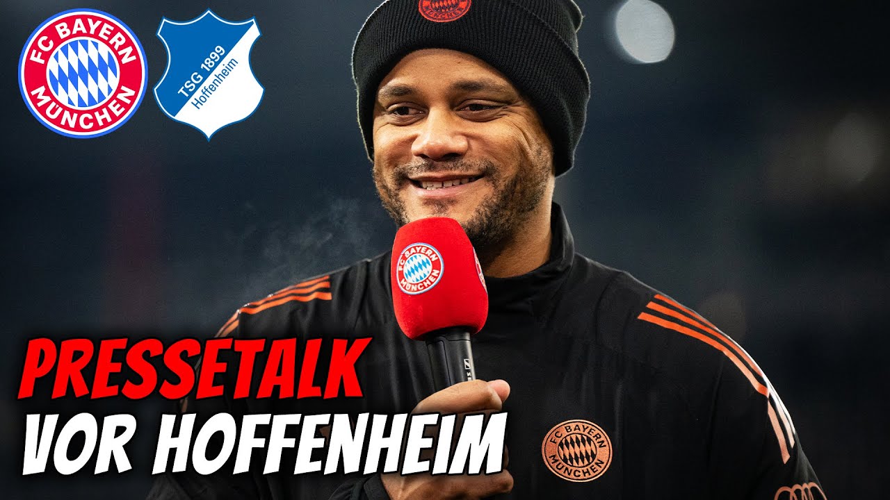 Kompany: "Manchmal habt ihr Infos, die ich nicht habe" 😅 | Pressetalk vor FC Bayern - Hoffenheim