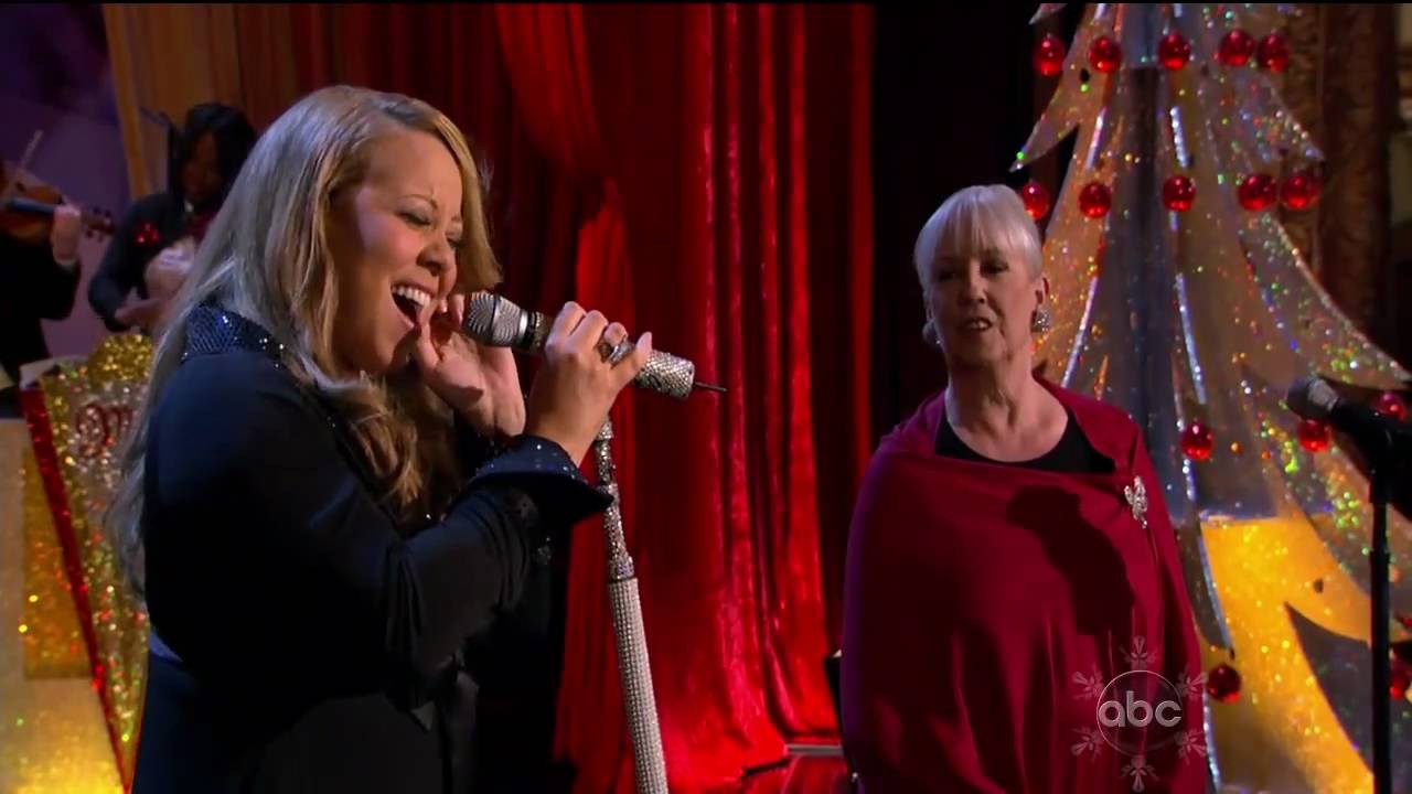 ᴴᴰ Mariah Carey & Patricia Carey - O Come All Ye Faithful (Live at ABC Christmas Special)