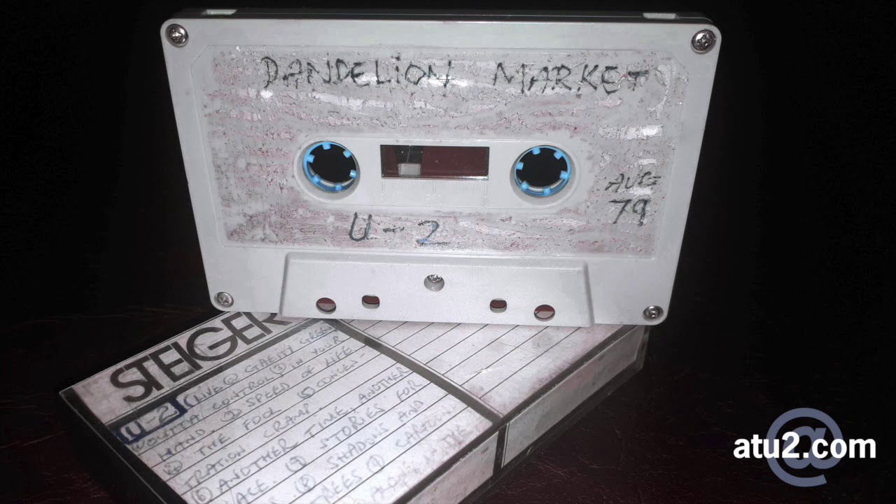 U2 - World Exclusive - Concentration Cramp, Dandelion Market, Dublin August 11th 1979