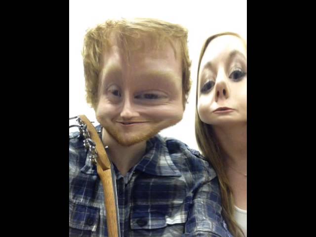 Ed Sheeran & Sydney Davis mit der Heliumbooth-App