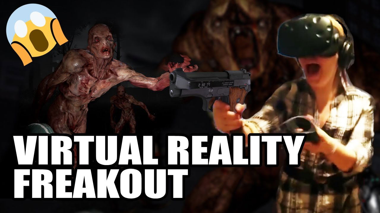 [HTC Vive] Renate's first time playing.. The Brookhaven Experiment, 1 wave, and that's enough