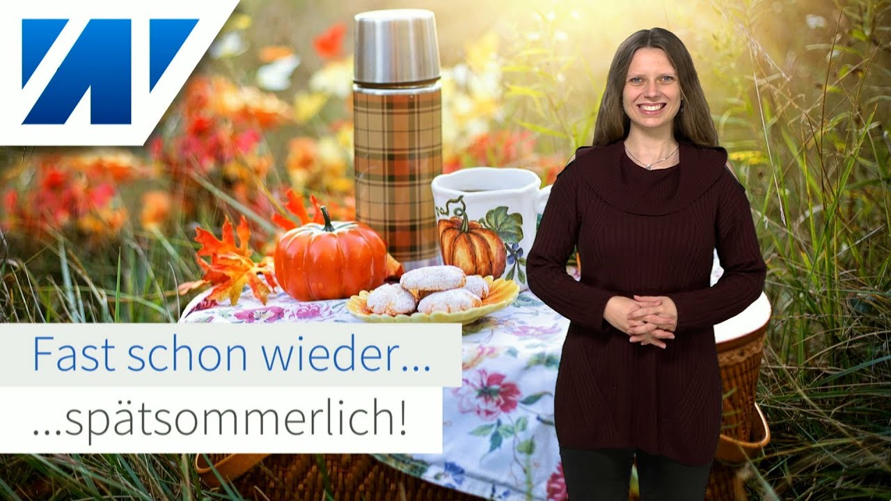 Was ist denn da los? Kurz vor Halloween und Allerheiligen Spätsommerwetter, regional bis 25 °C!