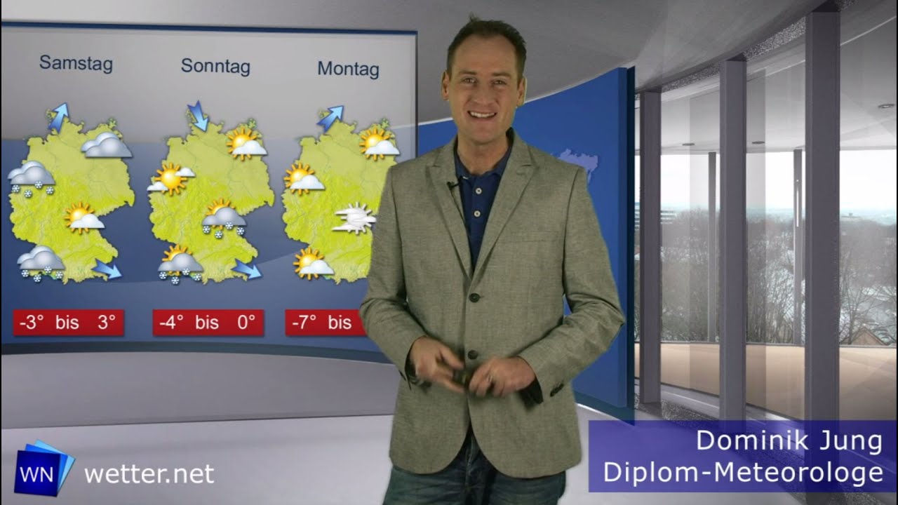 Tief Emma bringt Schnee und Frost! (Mod.: Dominik Jung)