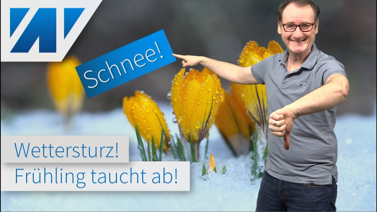 Wettersturz: Frühling taucht ab. Märzwinter light kommt am Wochenende. Wann wird's wieder wärmer?