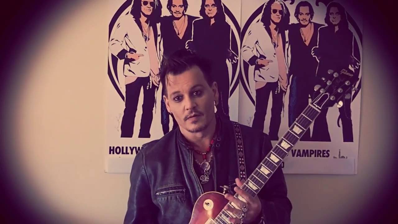 Johnny Depp in Bucharest, Romania