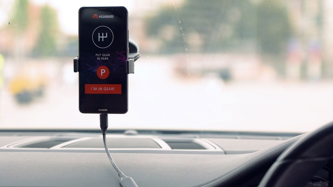 Self Driving Porsche Powered by Huawei's Mate 10 Pro