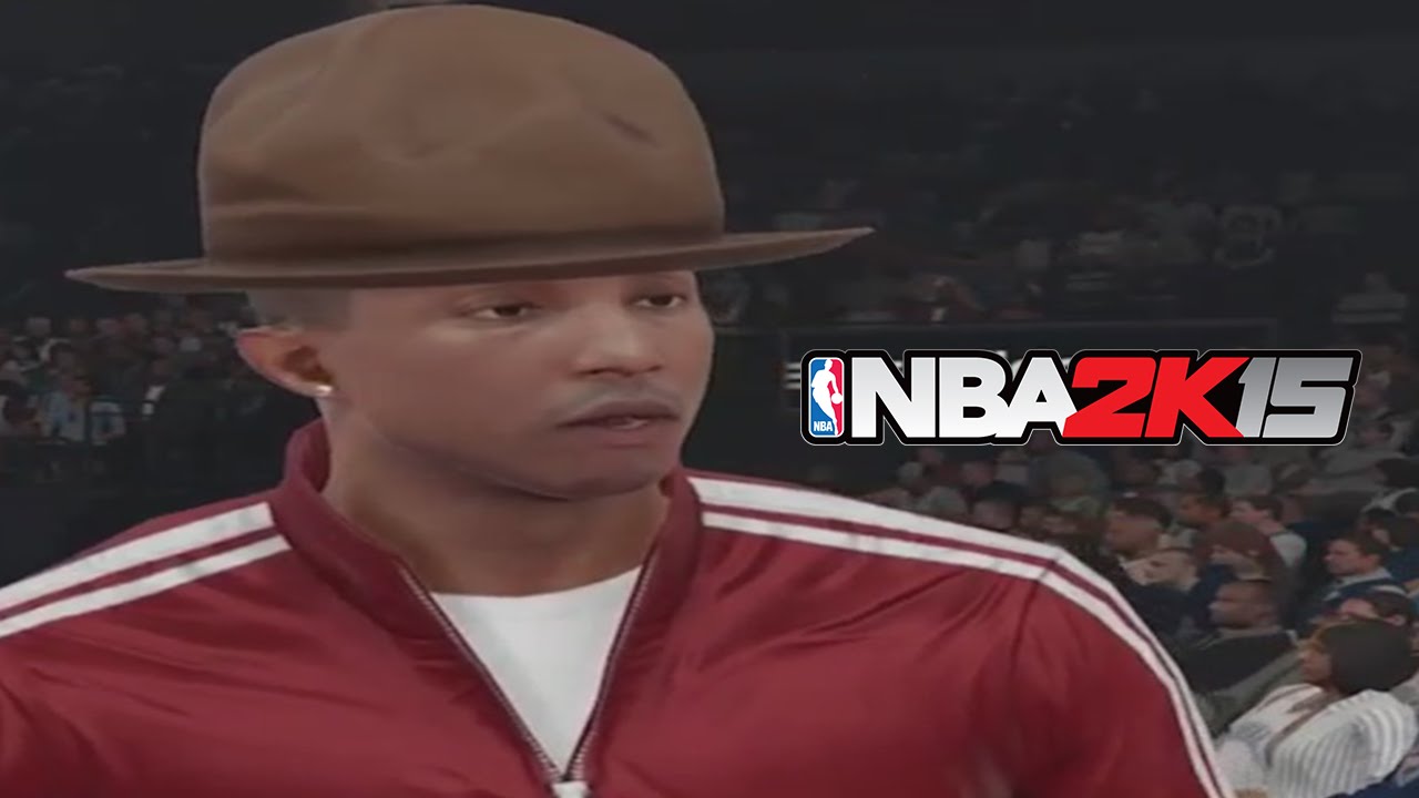 NBA 2K15 MyCareer - Pharrell Williams Courtside Scene