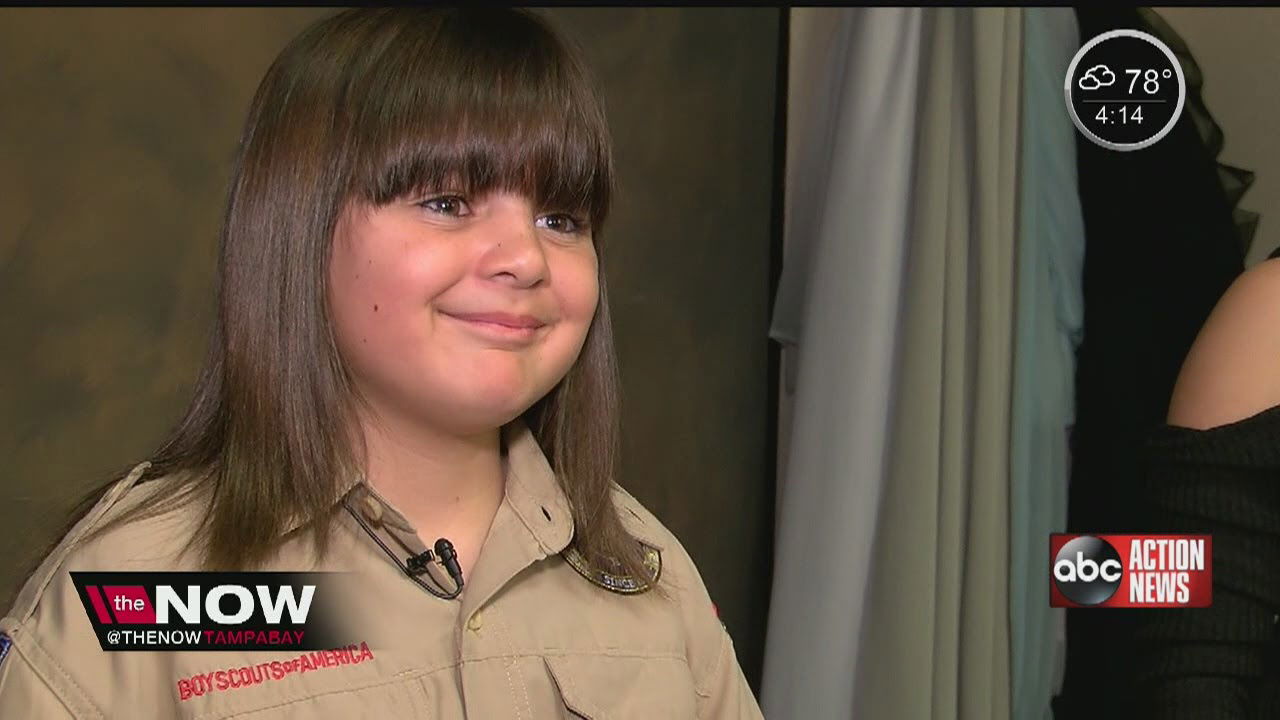Boy grows hair for 2 years to donate to friend