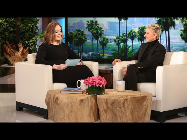 Hello, It's Adele (on Ellen's Voicemail)