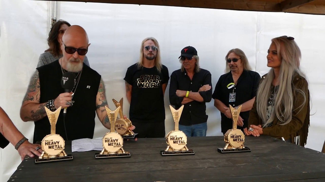 Judas Priest Hall Of Heavy Metal History Induction