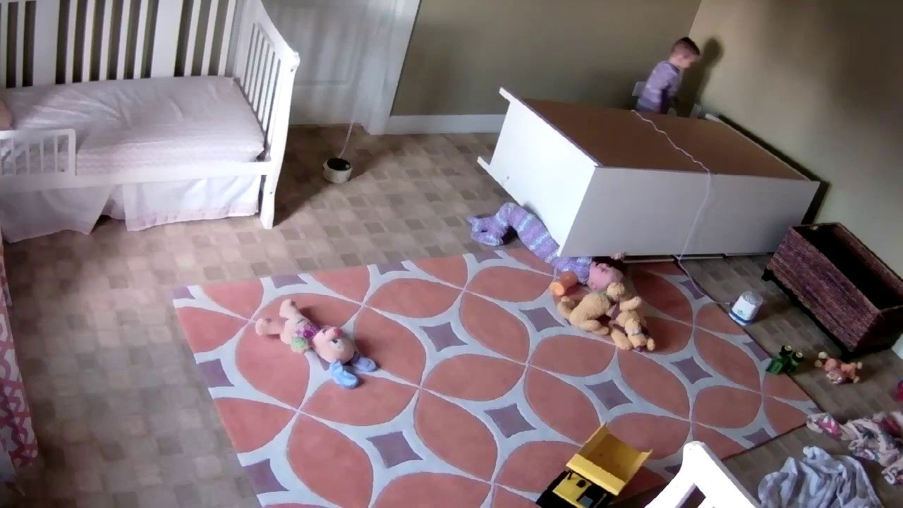 Two year old miraculously saves twin brother