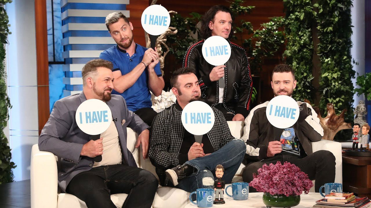 *NSYNC Plays 'Never Have I Ever'