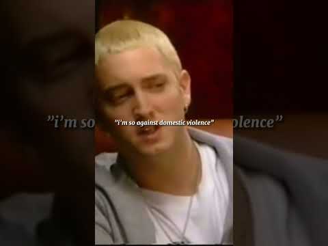 Eminem On Why He Dissed Christina Aguilera😭 #shorts