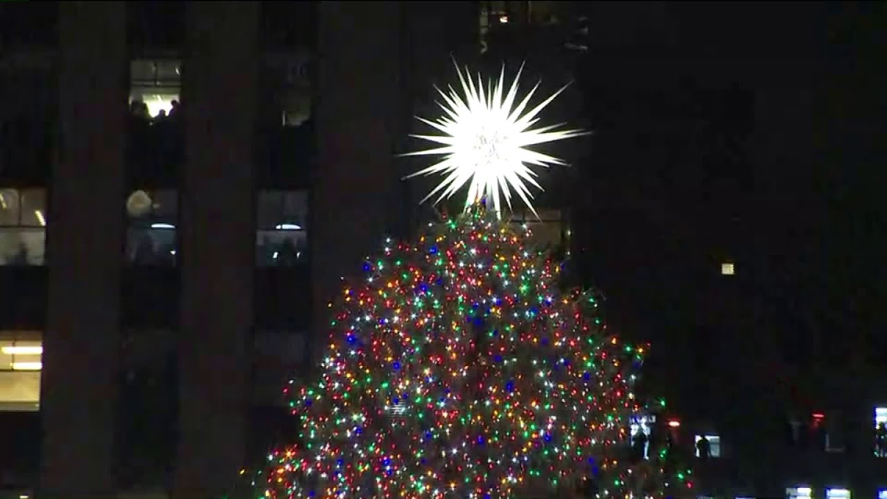 Watch: 2018 Rockefeller Center Christmas Tree Lighting