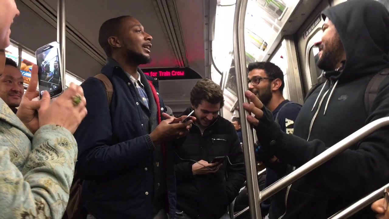 Stuck on the E - two hours trapped underground ends with a hip hop party! (imchrislewis + @gregwong)