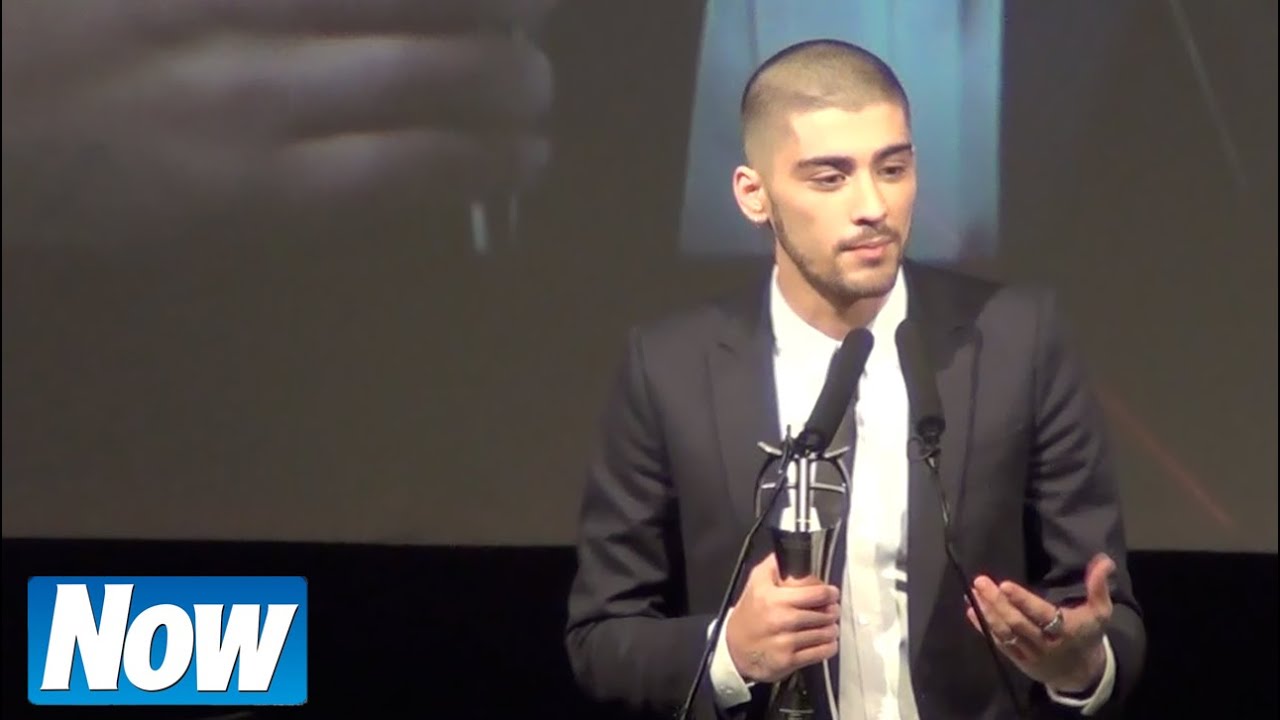 Zayn Malik thanks One Direction as he accepts Asian Award