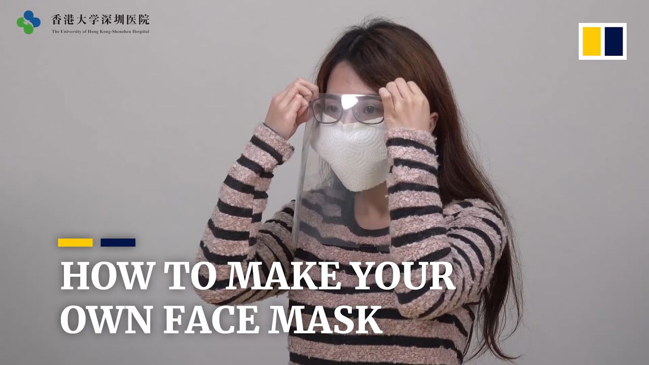Experts devise do-it-yourself face masks to help people battle coronavirus