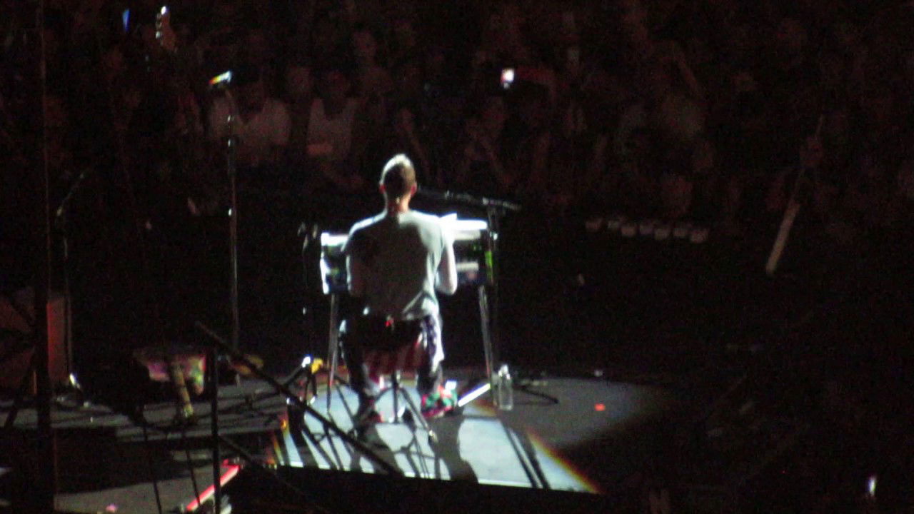 Coldplay - Crawling - Chester Bennington Tribute - MetLife Stadium 8/1/17