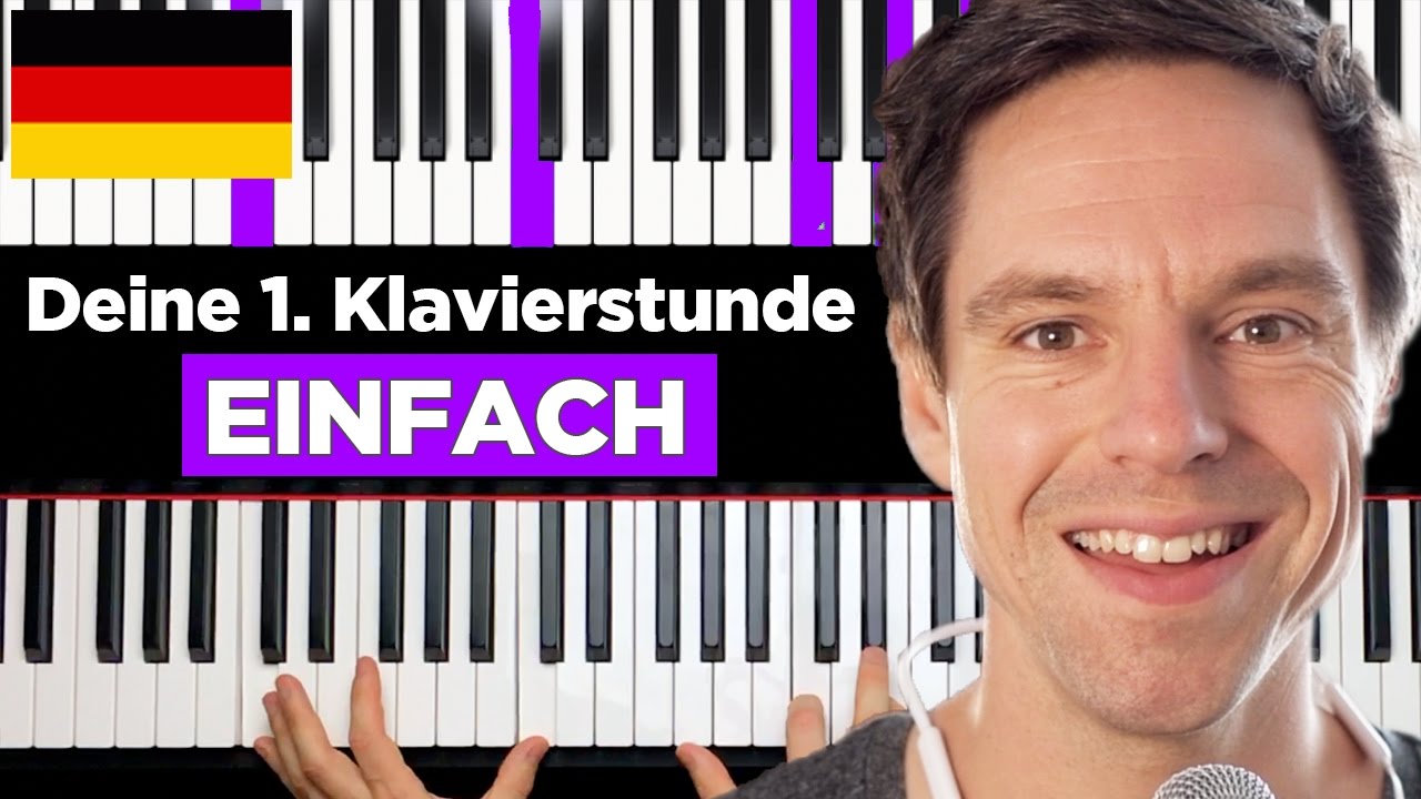 Klavier lernen - Deine 1. Klavierstunde