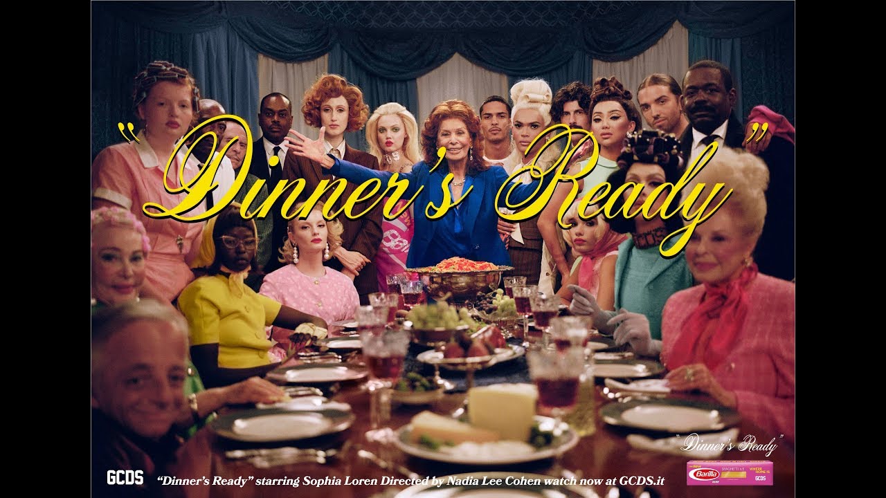 "Dinner's Ready" by Nadia Lee Cohen | GCDS x BARILLA